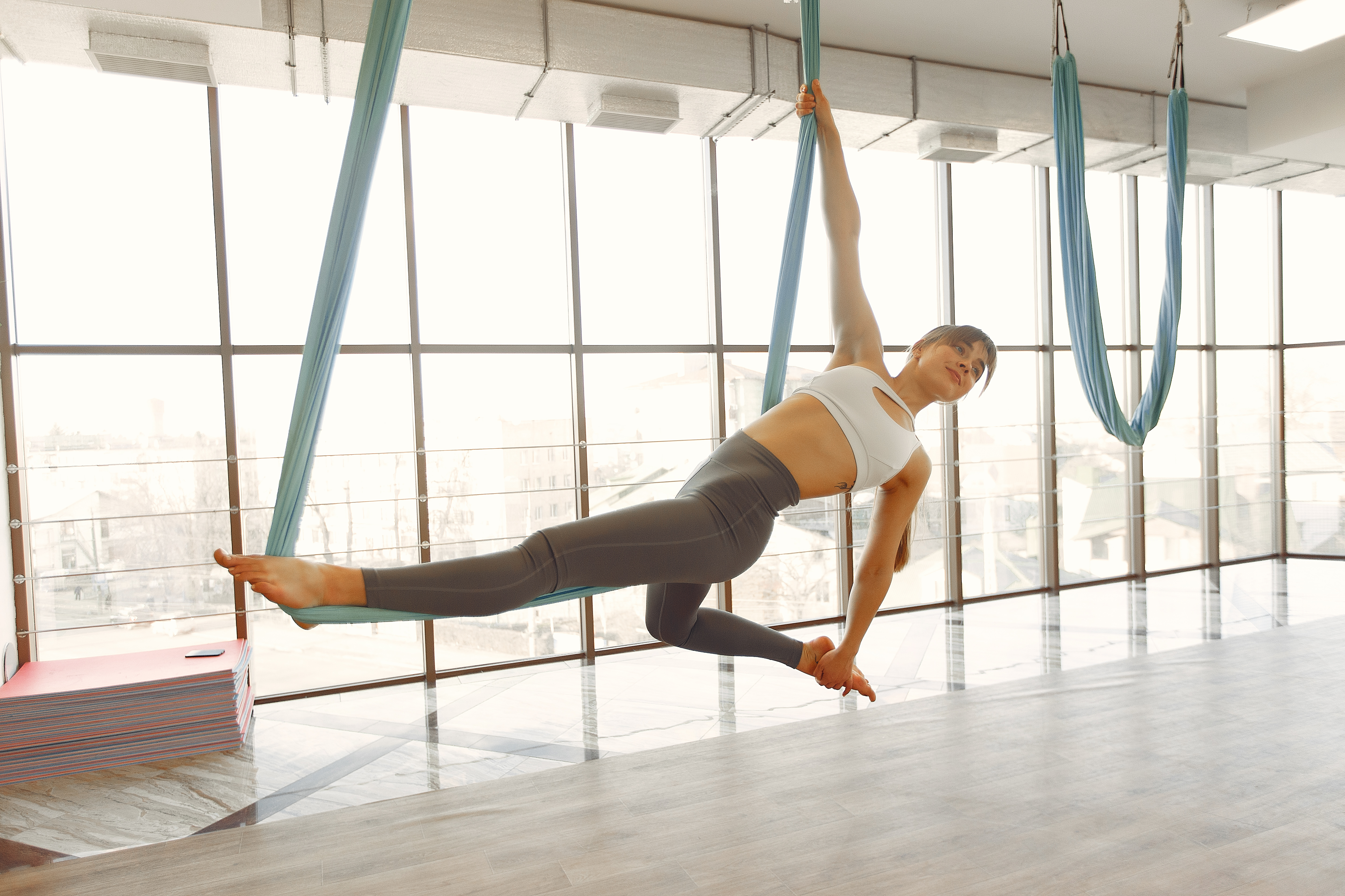 Aerial Yoga Pose 5